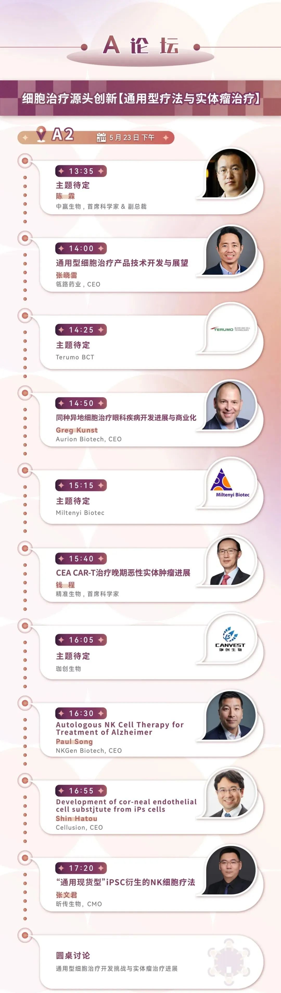 五月南京 | 妙顺生物邀您共赴CGCS 2024国际细胞与基因治疗中国峰会暨展览会(图3)